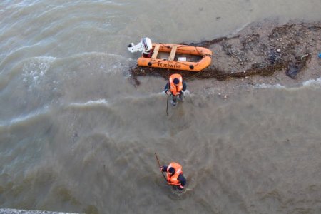 Göle düşen Suriyeli genci arama çalışmaları devam ediyor
