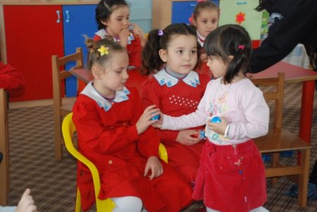 Gonca Kreş Öğrencileri Ketenciler’ De Kardeşlerini Ziyaret Etti