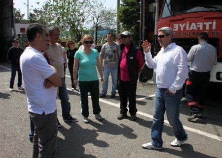 Gönüllü itfaiyeciler yarışarak eğitim alıyor