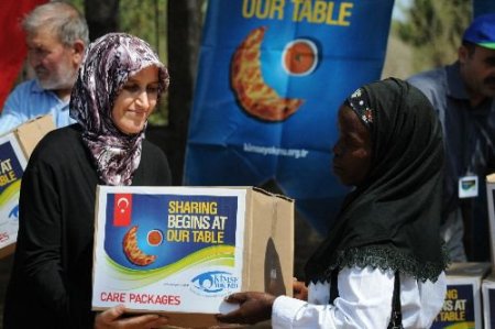 Gönüllü Türk Çocuklar, Mozambik'te Yardım Dağıttı