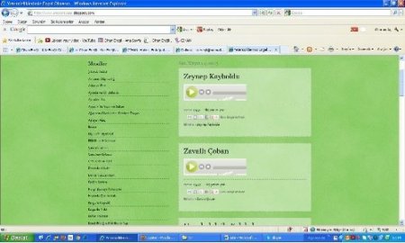 Görme engeliler için, sesli web sitesi kurdular