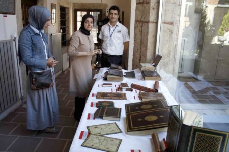 Göz nuru kitap ciltleri Bursa’da sergileniyor