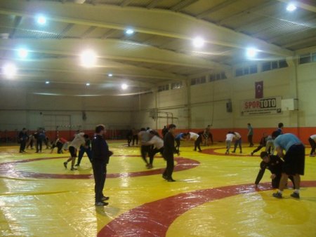 Grekoromen Güreş Milli Takım'ın Sarıyer kampı sona erdi