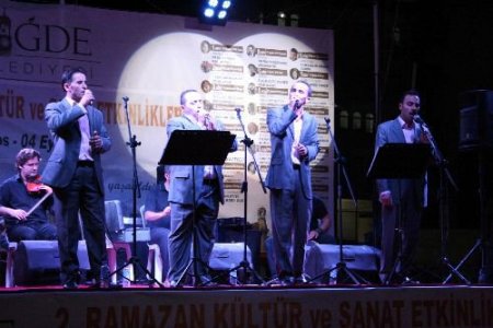 Grup Gönül, Niğdelilere Türk Tasavvuf Müziği Konseri Verdi