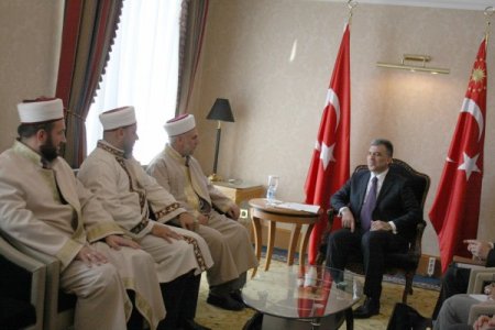 Gül, Bulgaristan Başmüftüsü'nü Kabul Etti