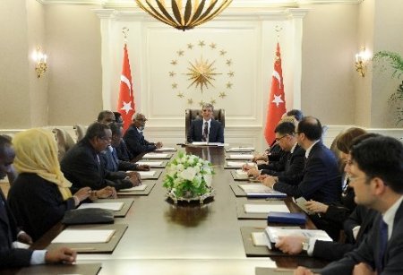 Gül, Somali heyetini kabul etti