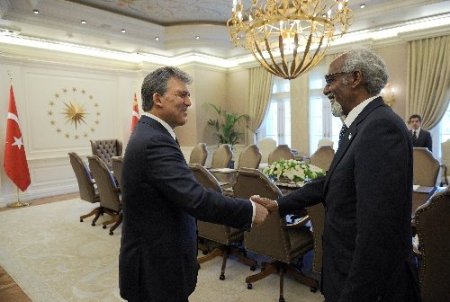 Gül, Somali heyetini kabul etti