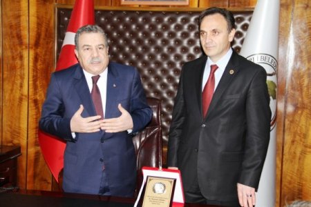 Güler, Ömerli Belediye Başkanı Altındağ’ı ziyaret etti