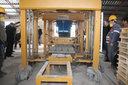 Gülnar Belediyesi günde 500 metrekare parke taşı üretecek