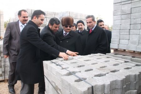 Gülnar Belediyesi günde 500 metrekare parke taşı üretecek