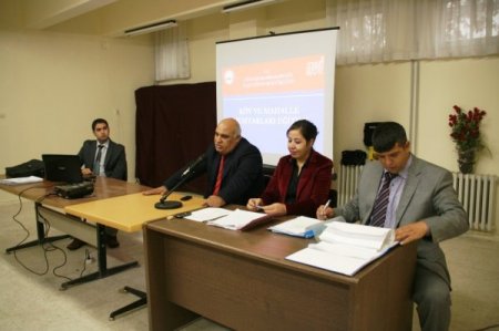 Gülnar'da muhtarlar eğitim seminerine katıldı