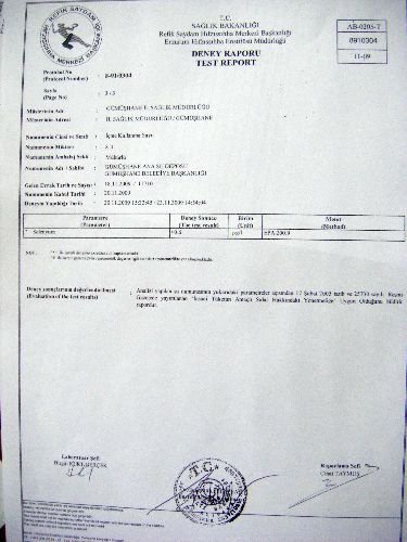 Gümüşhane'de İçme Suyunun Ab Standartlarına Uygunluğu Belgelendi
