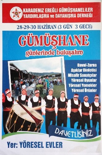 Gümüşhaneliler buluşuyor