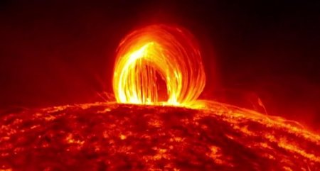 Güneş’in üzerindeki ‘ateş yağmuru’ böyle görüntülendi