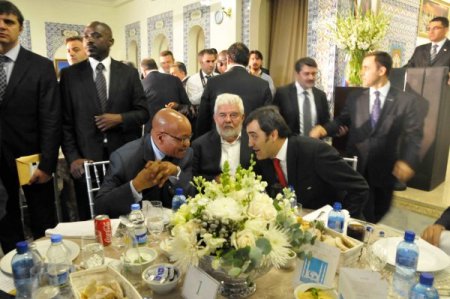 Güney Afrika lideri Zuma, Nizamiye Külliyesi’nde
