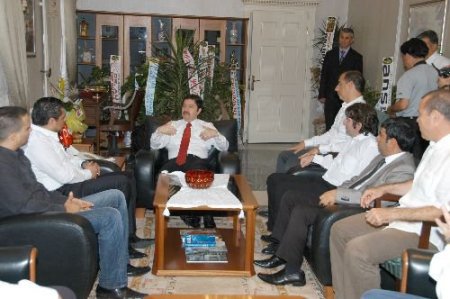 Güney Ege Otelciler Birliği Muğla Valisi Şahin'i Ziyaret Etti