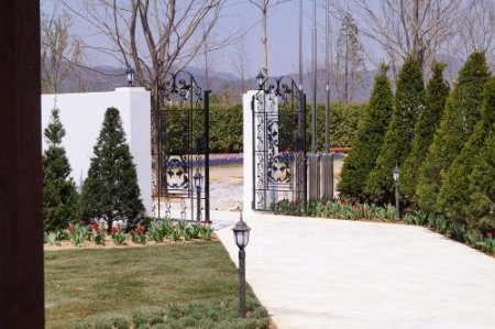 Güney Kore’de Türk bahçesi