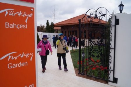 Güney Kore’deki Türk Bahçesi’ne yoğun ilgi