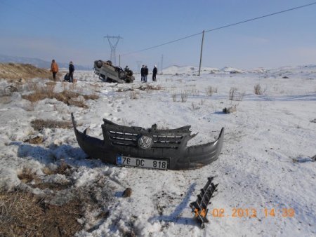 Gürbulak’ta trafik kazası: 1 ölü, 1 yaralı