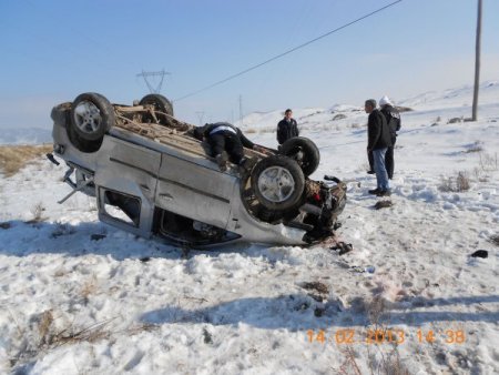 Gürbulak’ta trafik kazası: 1 ölü, 1 yaralı