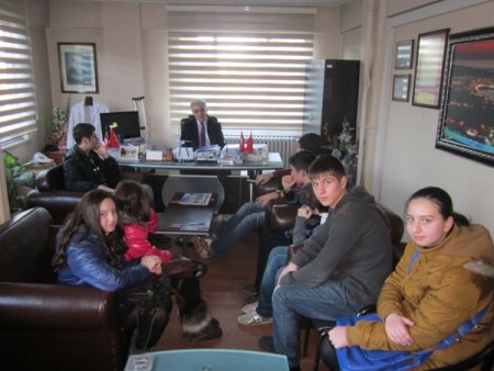 Gürcü öğrenciler Türkçe Olimpiyatları'na Ünye’de hazırlanıyor