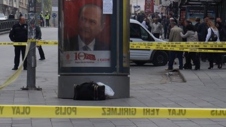 Gürültüyle patlayan şüpheli çanta, korkudan bayılttı