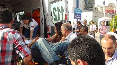 Güvenlik görevlisi, sokak ortasında bıçaklandı