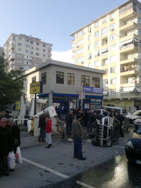 Güvenlik görevlisine teslim ettiği cip hurdaya döndü (Özel)