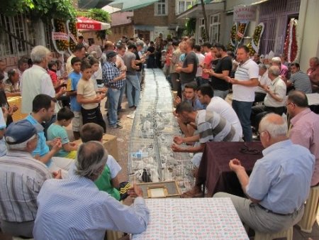 Güvercin sevdalıları Edremit’te bir araya geldi
