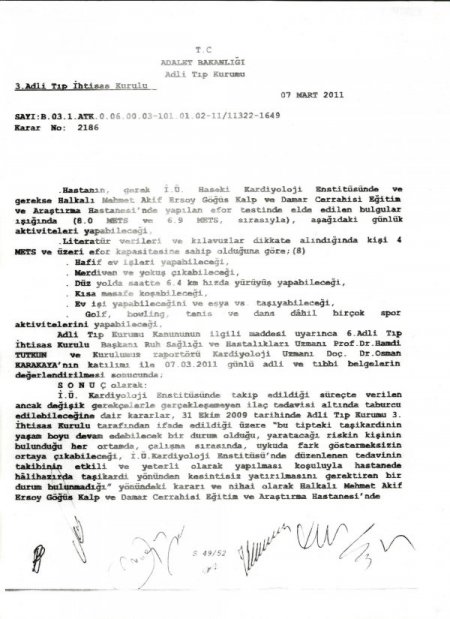 Haberal'ı Cezaevine Gönderen Rapor