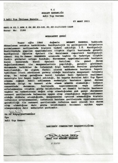 Haberal'ı Cezaevine Gönderen Rapor