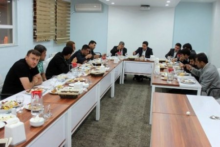 Habur İşadamları Derneği basınla tanışma yemeği düzenledi