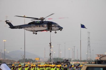 Hac Öncesi Suudi Askerlerden Geçit Töreni