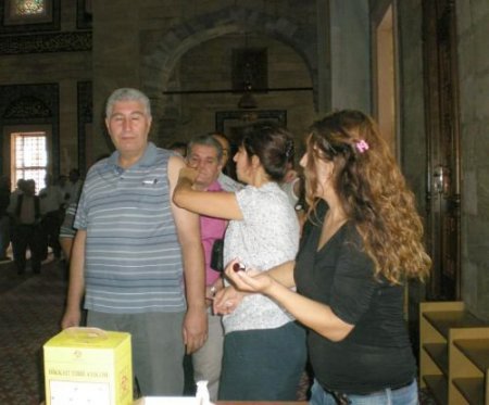 Hacı Adayları Aşılandı