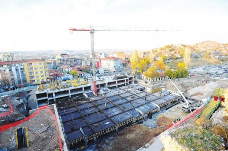 Hacıbayram’da yerin altında 560 araçlık otopark