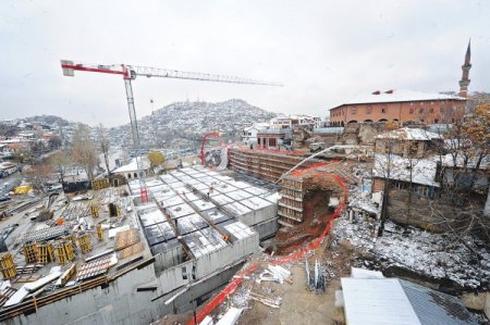 Hacıbayram’da yerin altında 560 araçlık otopark