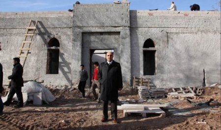 Hacılar Hanı inşaatı tamamlanıyor