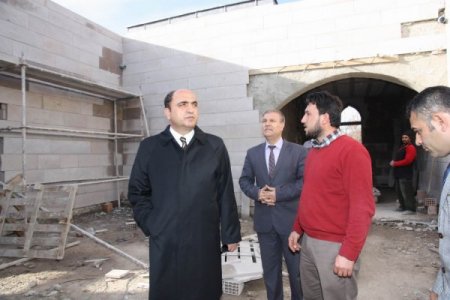 Hacılar Hanı inşaatı tamamlanıyor