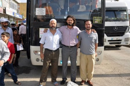 Hacılardan dönüş yolunda Silopi'yi vefa ziyareti