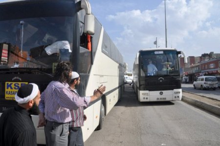 Hacılardan dönüş yolunda Silopi'yi vefa ziyareti