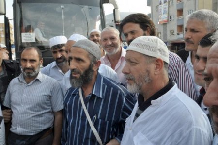 Hacılardan dönüş yolunda Silopi'yi vefa ziyareti