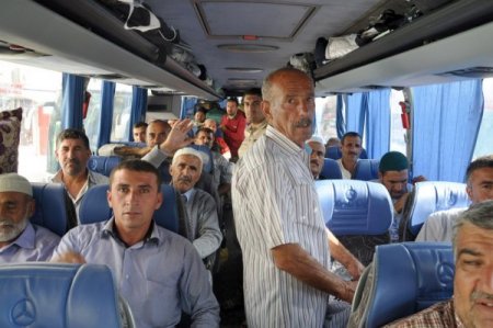 Hacılardan dönüş yolunda Silopi'yi vefa ziyareti