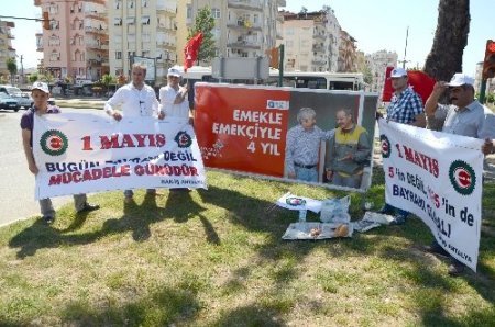 Hak-İş Konfederasyonu Antalya İl Temsilcisi: İşçi sınıfı 1 Mayıs’ta çalışıyor
