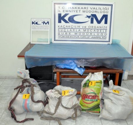 Hakkari de kaçakçılık operasyonu