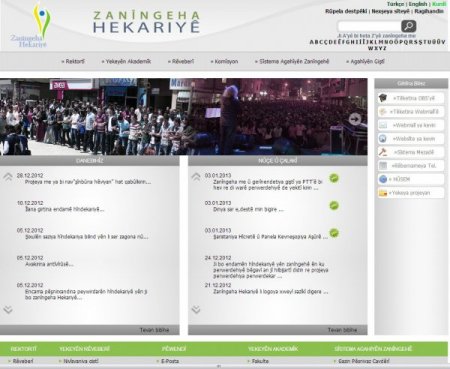 Hakkari Üniversitesi Kürtçe internet yayınına başladı