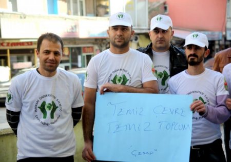 Hakkari Üniversitesi'nden çevre sağlığına destek