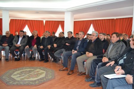 Halciler sorunlarının çözümü için toplandı