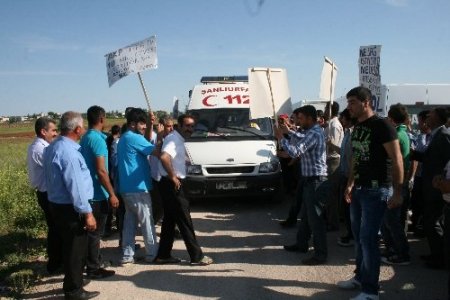 Halfeti-Yukarıgöklü arasında yol eylemi