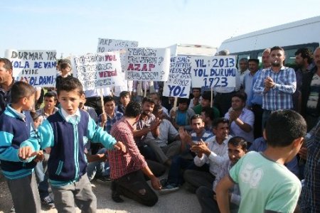 Halfeti-Yukarıgöklü arasında yol eylemi