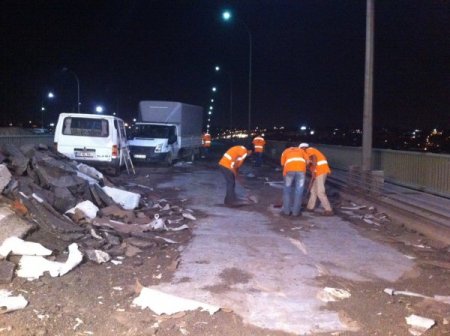 Haliç Köprüsü'ndeki Çalışmalar Sürüyor